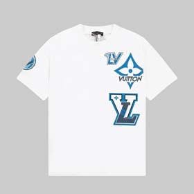 Louis Vuitton Summer Print Men's Short Sleeve LV T-Shirt（15 styles)-1811