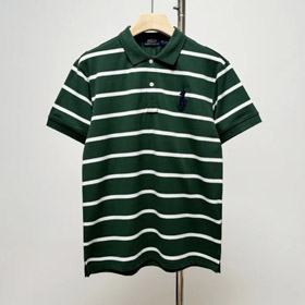 Polo Ralph Lauren Striped Loose Short Sleeve Polo Shirt-2812